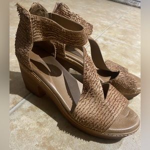 Antelope Lacie Leather Wedges